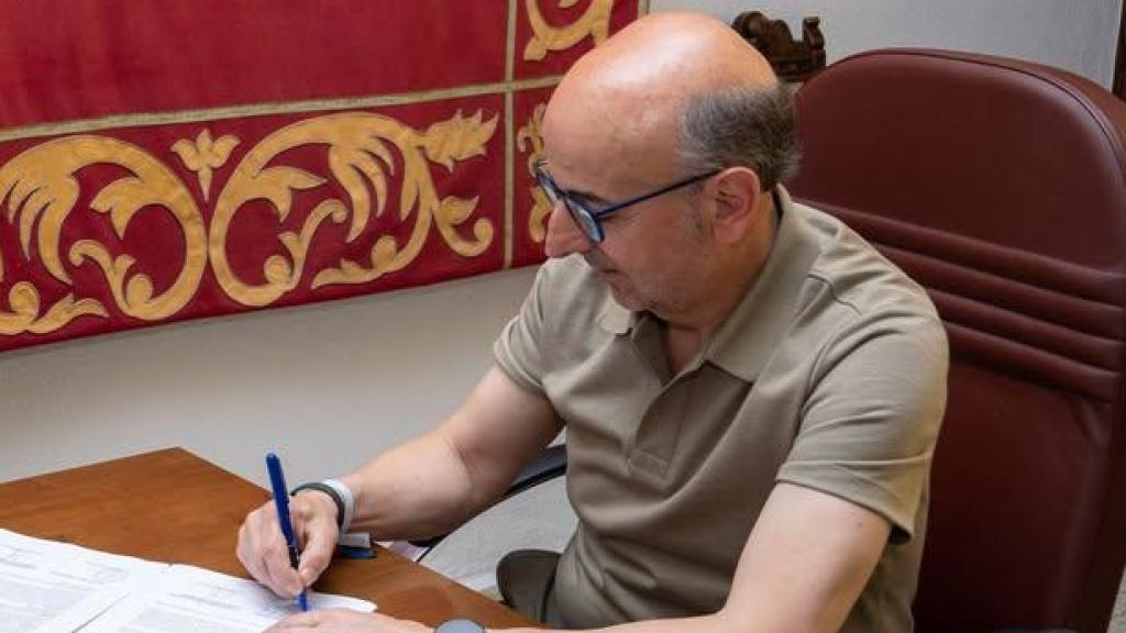 Jesús Pérez, alcalde de Los Yébenes, en una imagen de archivo.