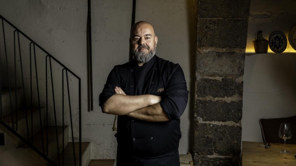 El chef de Arre, Pedro Salas.