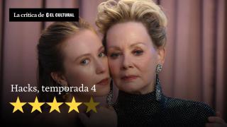 Una escena de la cuarta temporada de 'Hacks'.