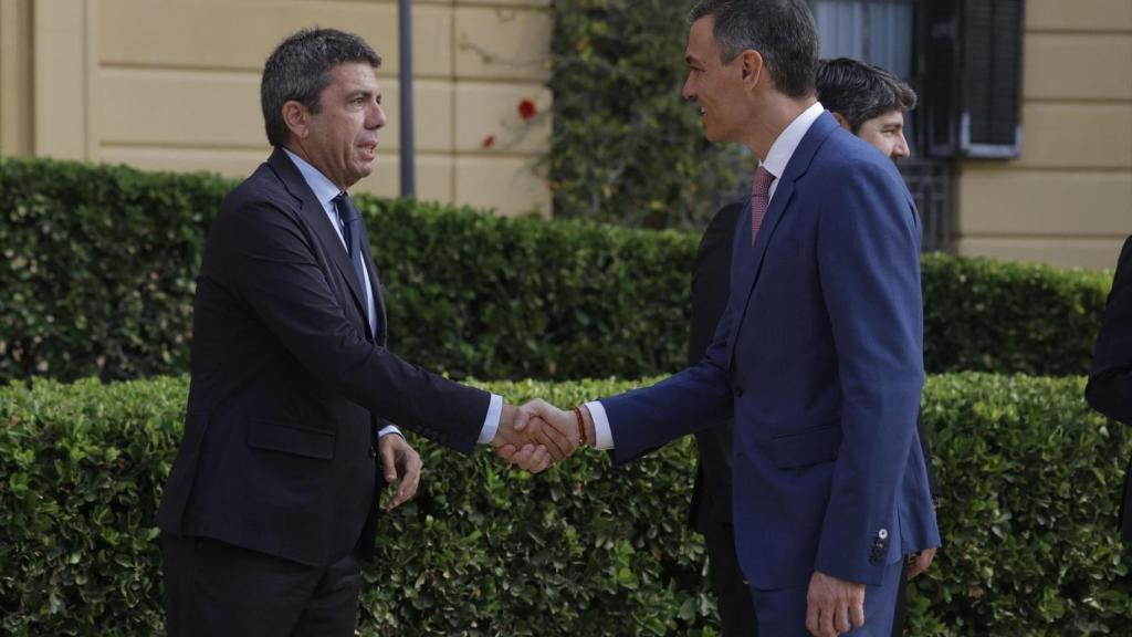 Carlos Mazón y Pedro Sánchez, en la Conferencia de Presidentes. Kike Rincón / Europa Press