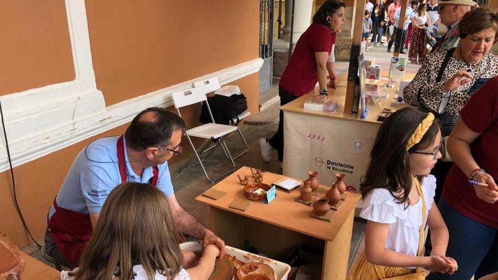 Talleres en el Mercado Comarcal y la Feria Agroalimentaria de Villalón