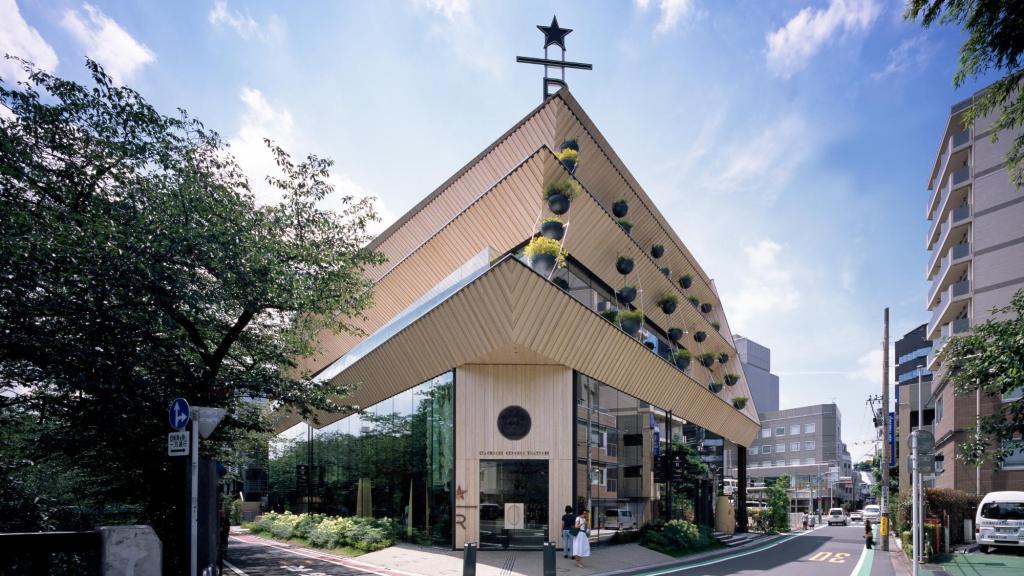 Starbucks Reserve® Roastery Tokyo. Foto: ©Masao Nishikawa © Kengo Kuma & Associates