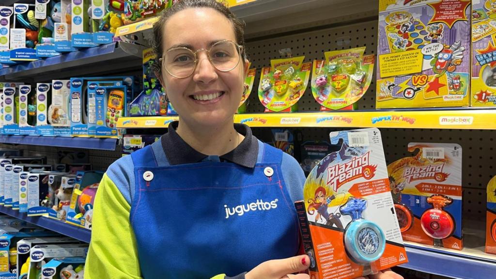 Un yo-yó nuevo en una tienda