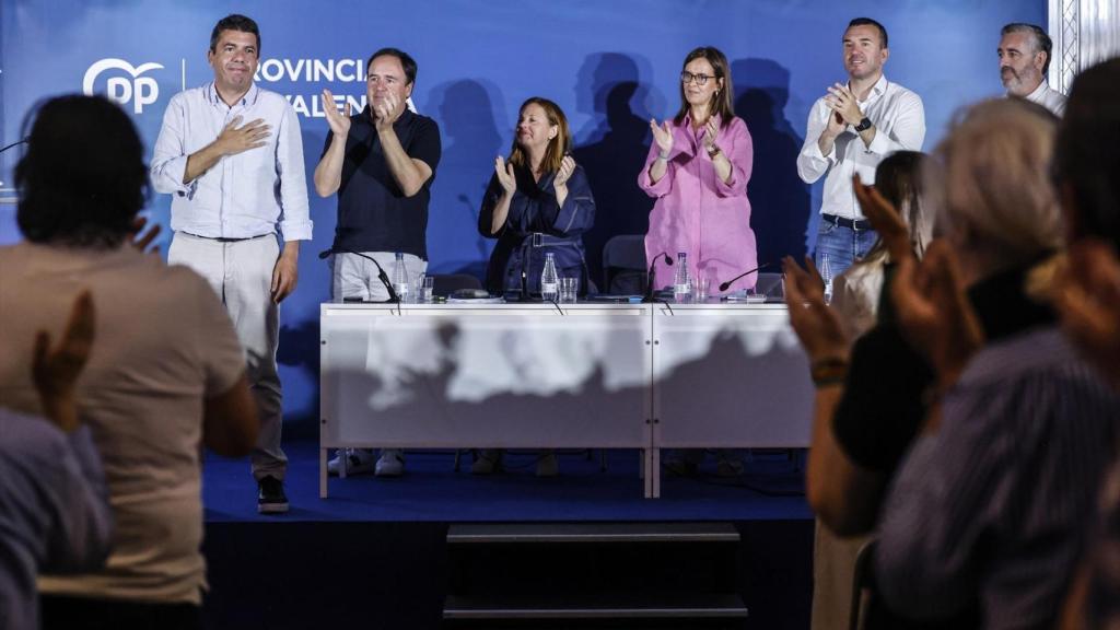 Carlos Mazón, en el acto del PPCV en Náquera. Rober Solsona / Europa Press
