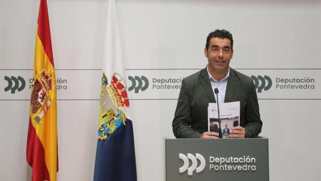 El presidente de la Diputación de Pontevedra, Luis López.