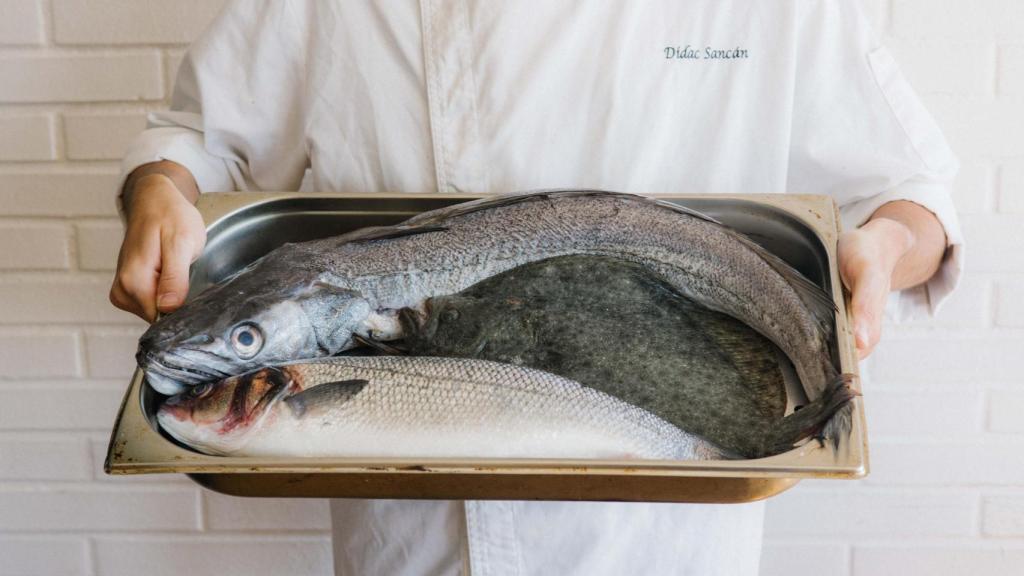Pescados frescos para completar la propuesta de Barraca.