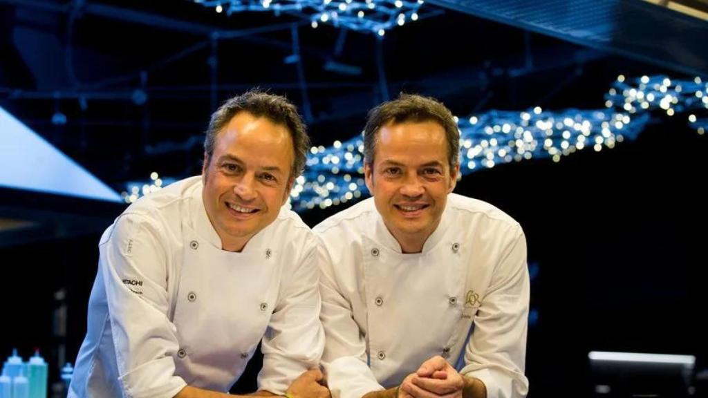 Los cocineros Sergio y Javier Torres.