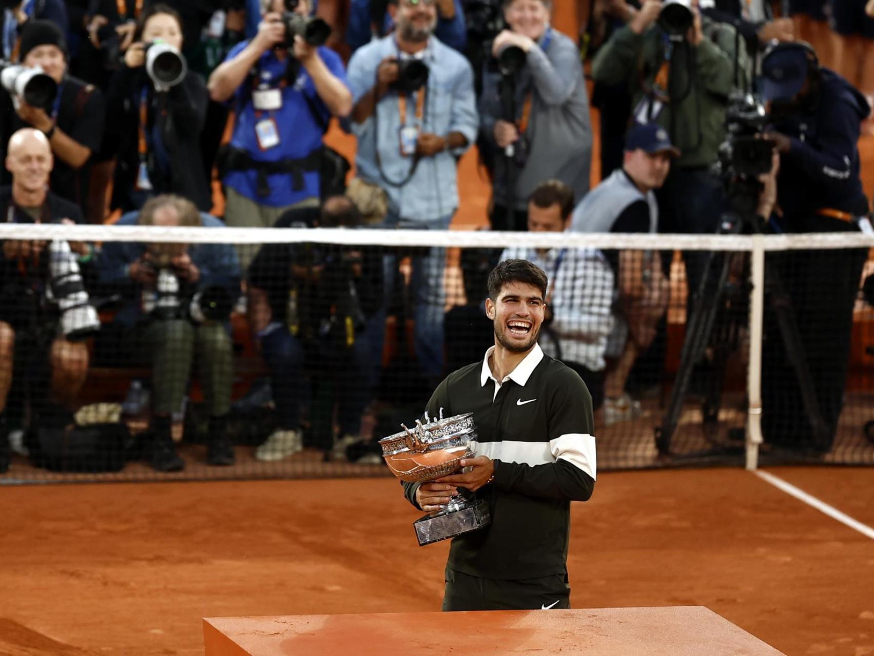Las brutales reacciones de la prensa internacional al triunfo de Alcaraz en Roland  Garros: "5 horas y 29 minutos de leyenda"