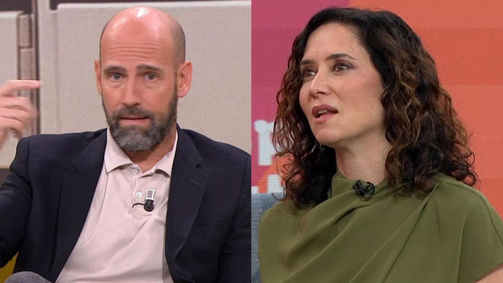 Isabel Díaz Ayuso responde a Gonzalo Miró desde 'Espejo Público': “Vive de  insultarme todos los días en este programa”