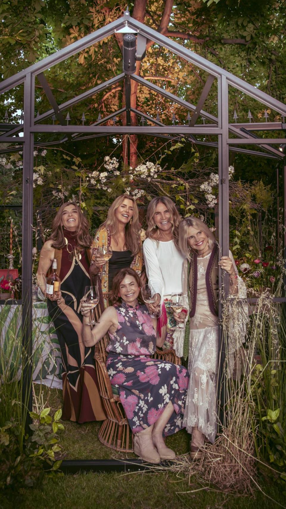 Xandra Falcó, Sandra Segimón, Teresa de la Cierva y Eugenia Martínez de Irujo.