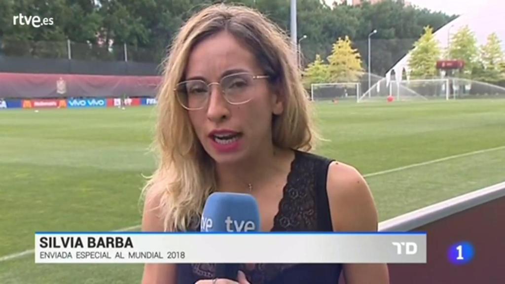 La periodista Silvia Barba.
