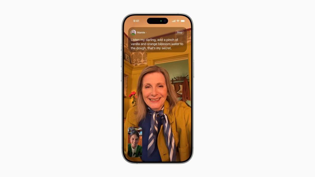 Live Translation en FaceTime.