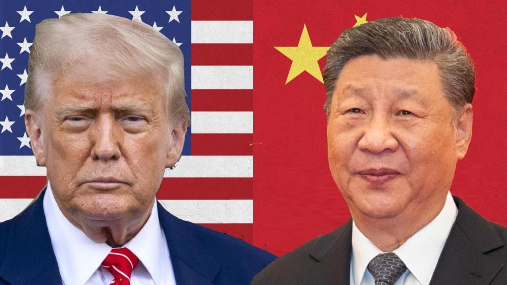 Donald Trump y Xi Jinping, presidentes de EEUU y China, respectivamente.