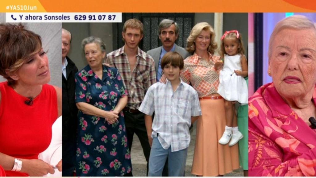 María Galiana, Herminia en 'Cuéntame cómo pasó', se sincera ante Sonsoles:  "Perder un hijo se supera teniendo más"