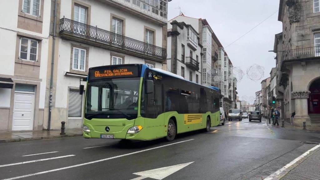 Línea 6A del autobús de Santiago.