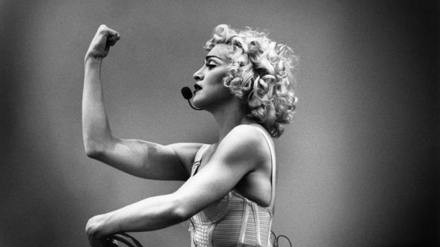 Madonna en un fotograma del documental.