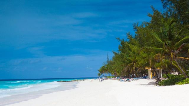 Una imagen de Barbados, una isla del Caribe.