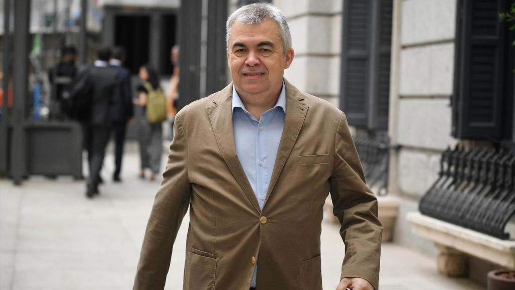 Santos Cerdán este miércoles en el Congreso.
