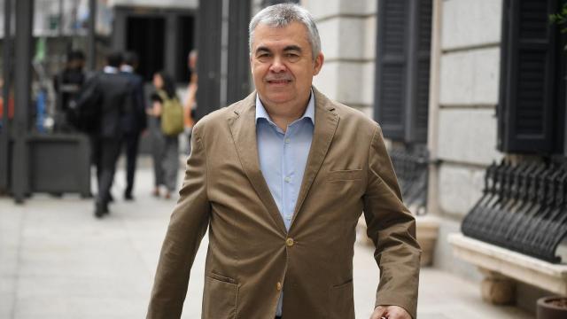 Santos Cerdán este miércoles en el Congreso.