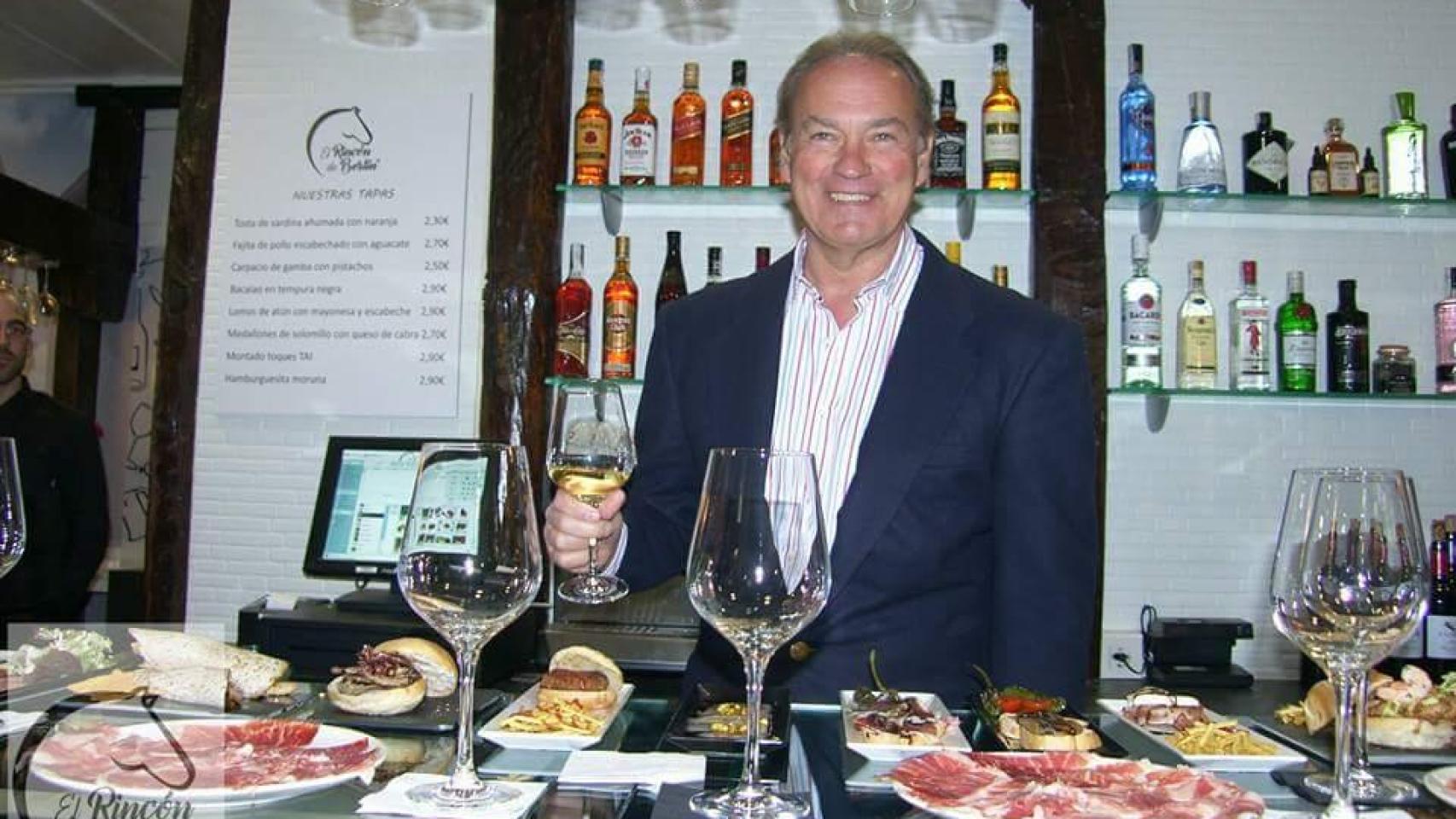 La vida de bertín osborne en valladolid: vivió en una céntrica calle, estudió en una universidad y tuvo un bar