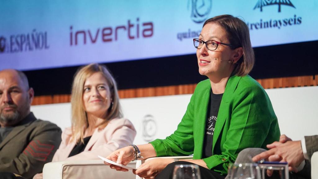 Ana Méndez, directora gerente de Galicia Calidade y moderadora de la mesa redonda sobre gastronomía en el IV Foro Económico 'La Galicia que viene'