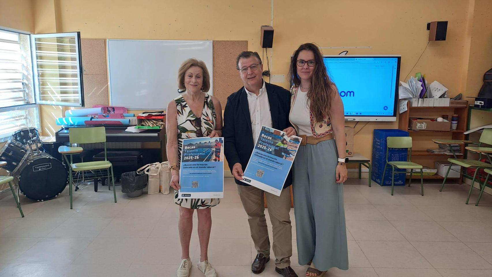 Aquona lanza las becas talento profesional para facilitar el acceso a la fp en palencia
