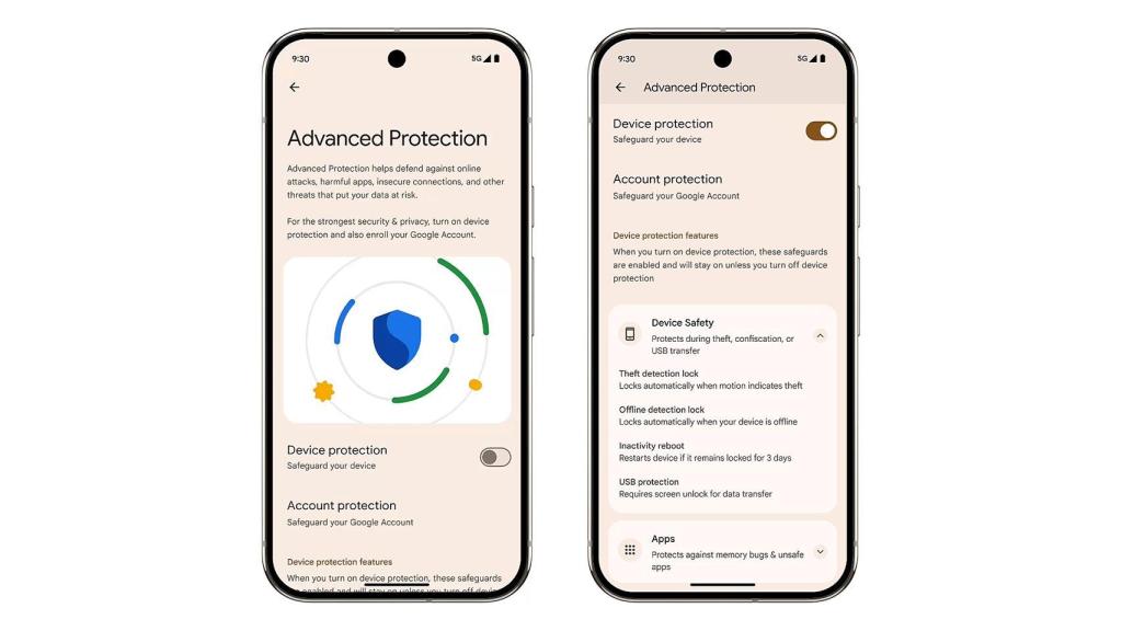 Advanced Protection on Android 16