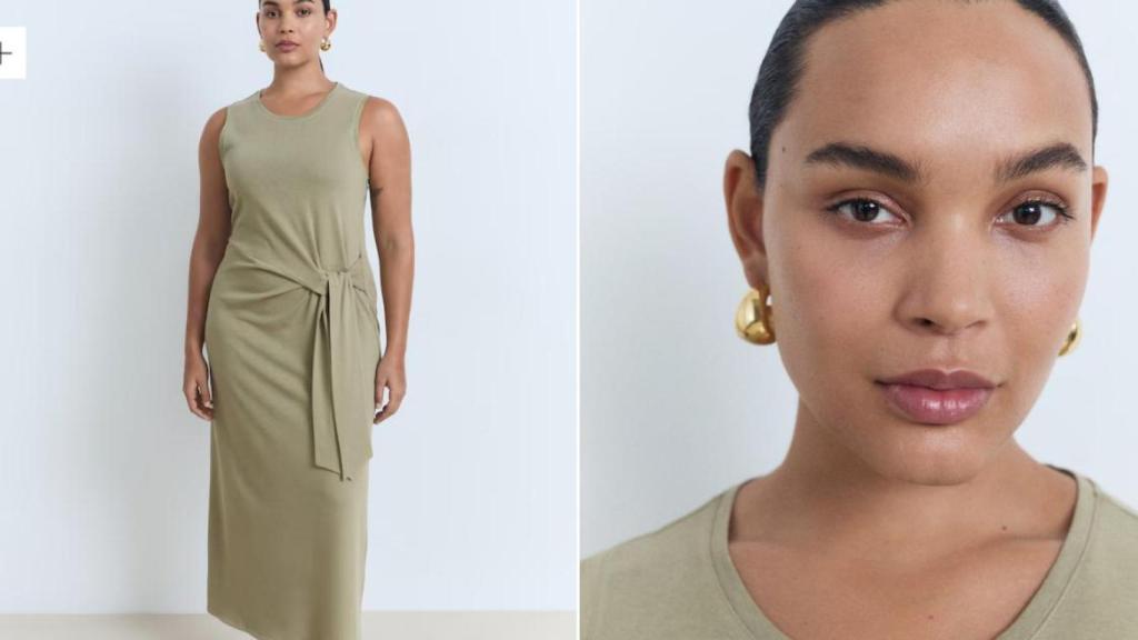 Vestido midi.
