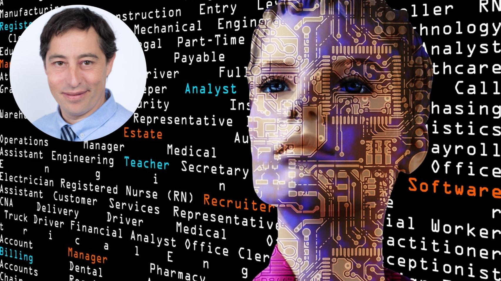 Sergi Simón, coordinador de los programas de Gestión de Riesgos y Sostenibilidad de Ealde Business School, en un montaje.