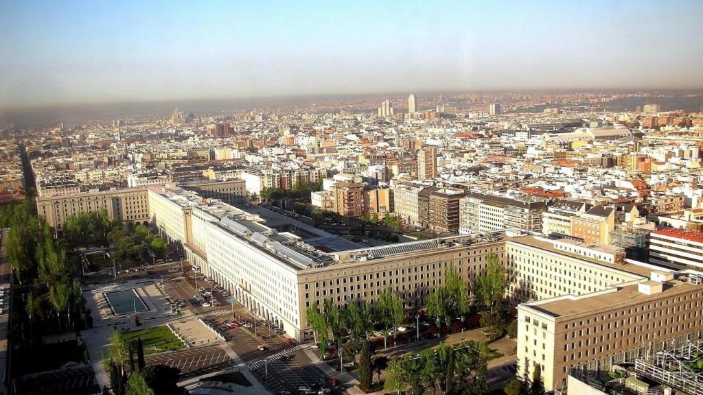 Vista del barrio de Chamberí, en Madrid.