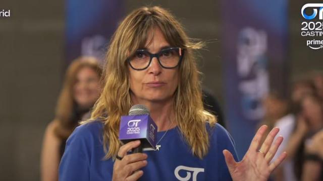 Noemí Galera, en los castings de Madrid de 'Operación Triunfo 2025'.