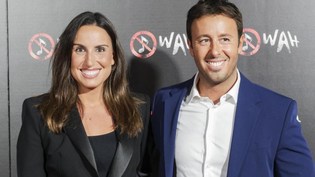 Matías Prats Jr. con su esposa, Claudia.