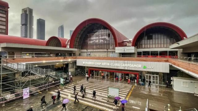 Estación de Madrid Chamartín.