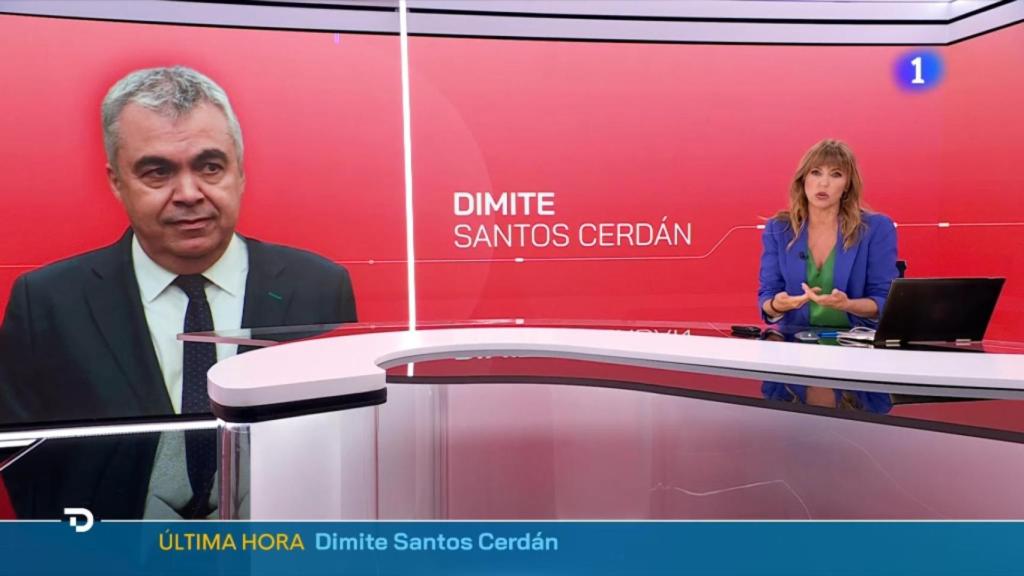 Alejandra Herranz en el 'Especial informativo' de La 1.