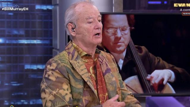 Bill Murray en ‘El Hormiguero’.