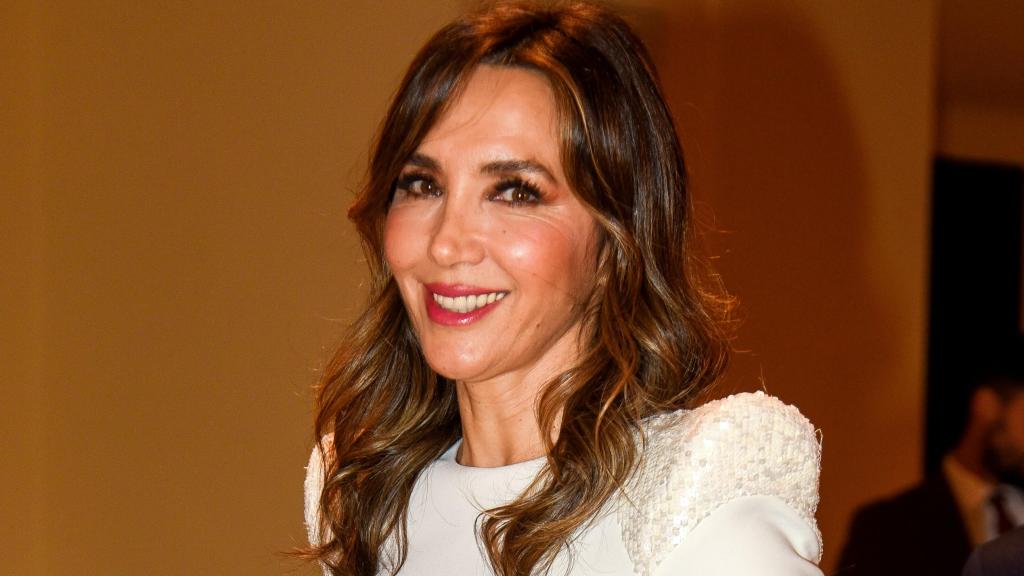 La presentadora Paloma Lago en un acto público en Sevilla, en diciembre de 2023.