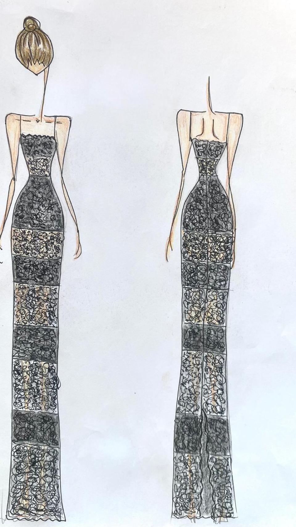 Carmen Jordá Sketch X Victoria Collection.