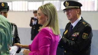 Milagros Tolón, este viernes durante un acto institucional.