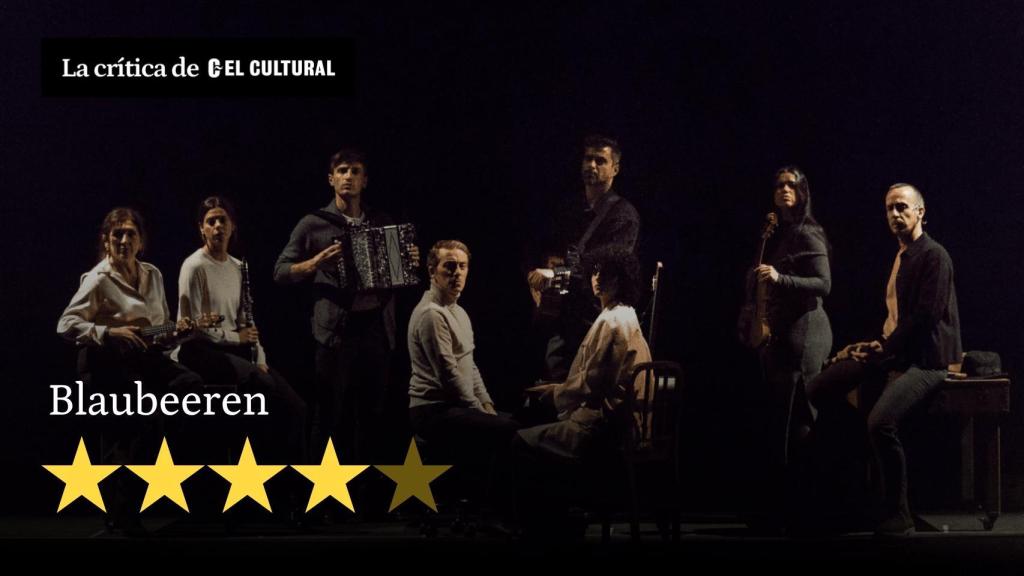 Un momento de la obra teatral 'Blaubeeren', de Sergio Peris-Mencheta