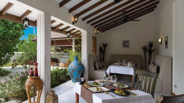 El primer restaurante local que se abrió en un resort de Maldivas