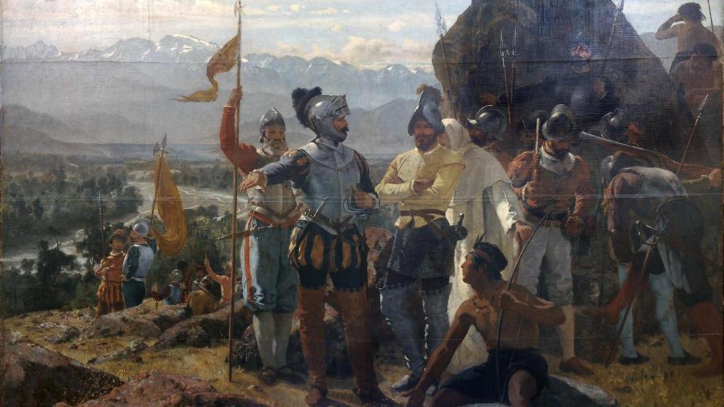 Fundación de Santiago de Chile.