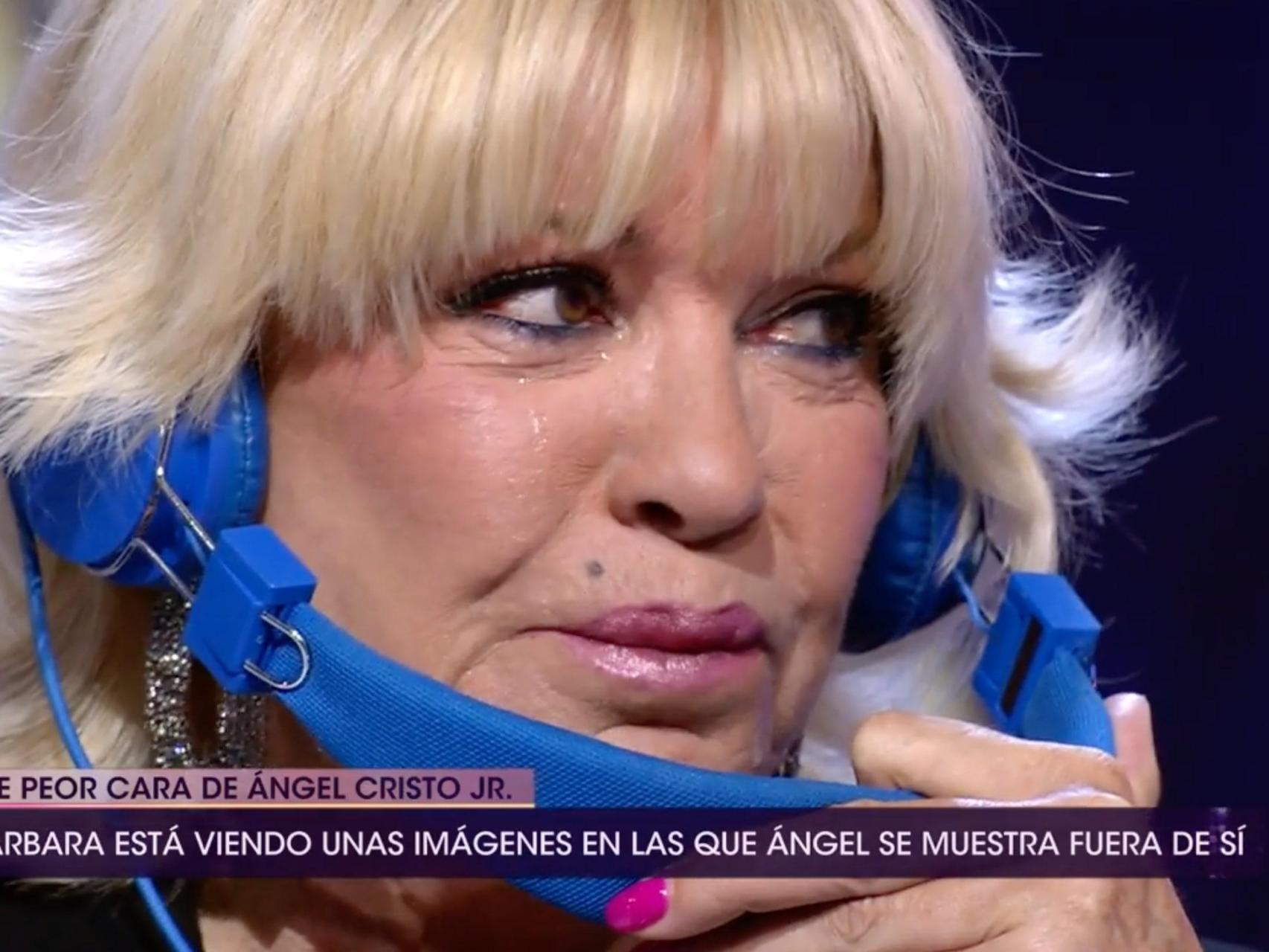 Bárbara Rey se rompe tras ver imágenes de Ángel Cristo Jr. en 'De viernes': "Me produce una tristeza enorme verlo así"