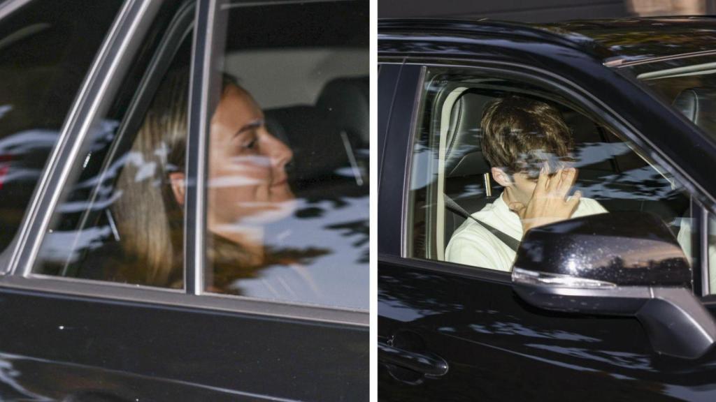 Pablo Urdangarin y su compañero, Johanna Zott, en el 60 cumpleaños de Infanta Cristina.