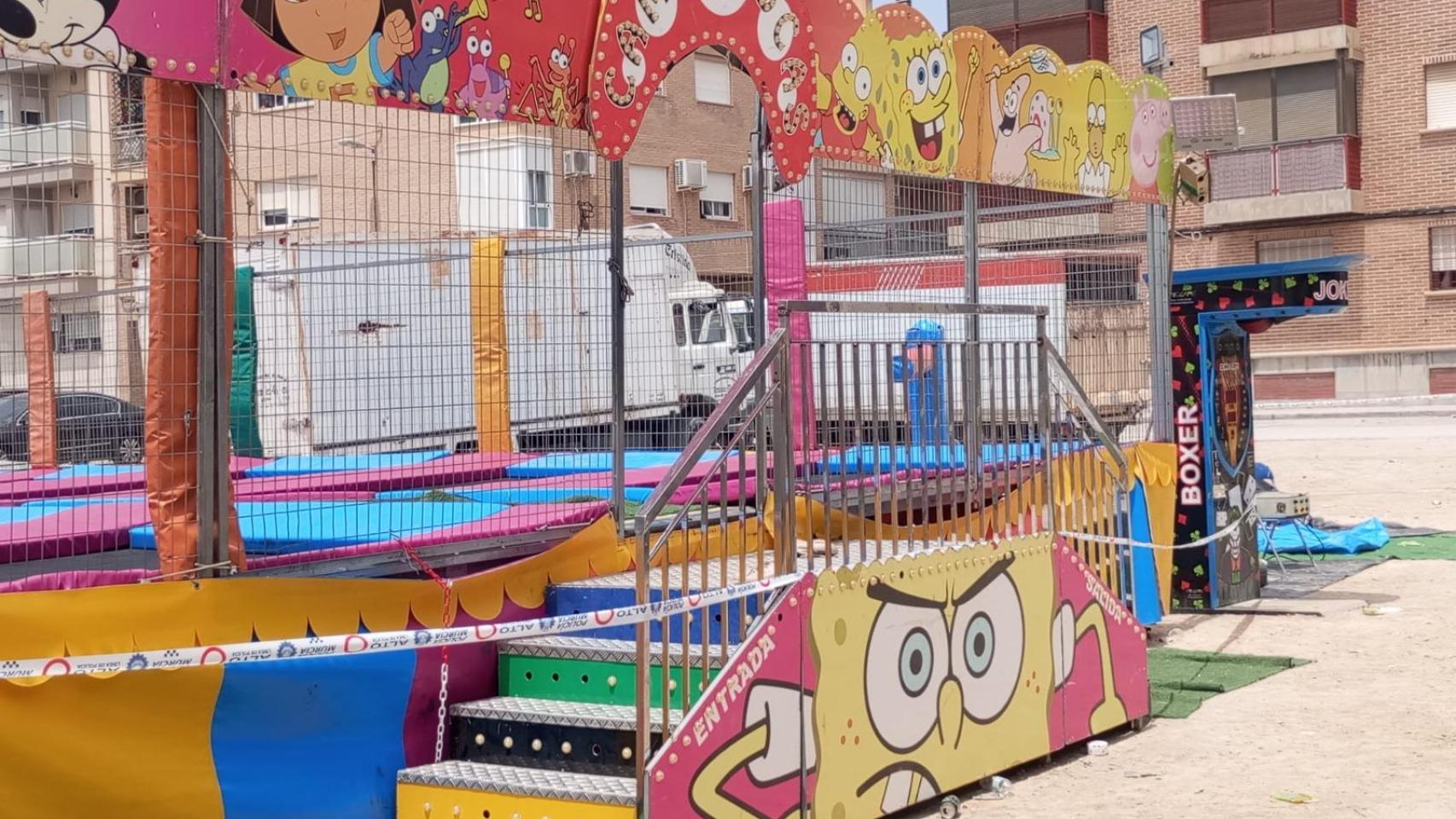 Los feriantes que vieron la electrocución de una niña en las  Camas locas :  Era muy pequeña para soportar un trallazo así 