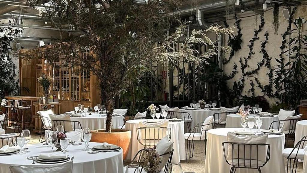 El restaurante Ovillo, Madrid.