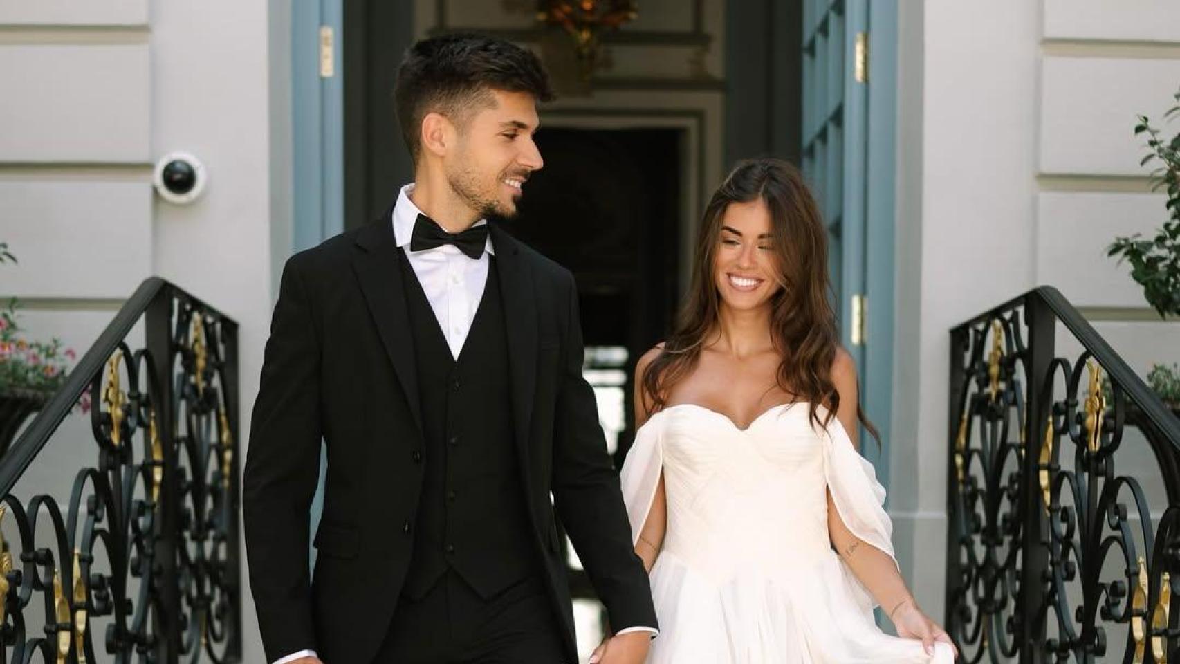 Rocío Camacho se viste de novia para las fotos de su preboda