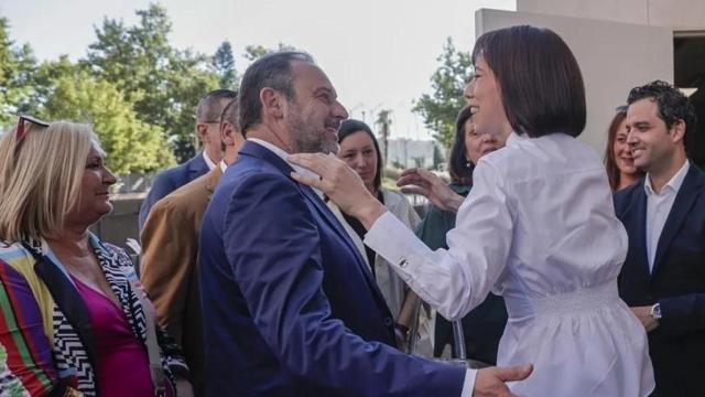 José Luis Ábalos y Diana Morant.