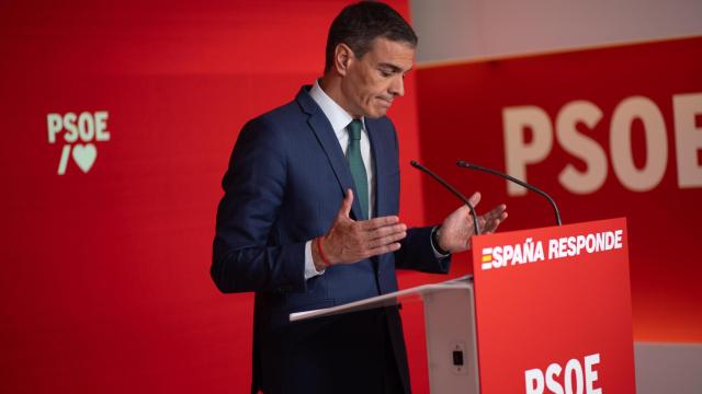 El secretario general del PSOE y presidente del Gobierno, Pedro Sánchez.