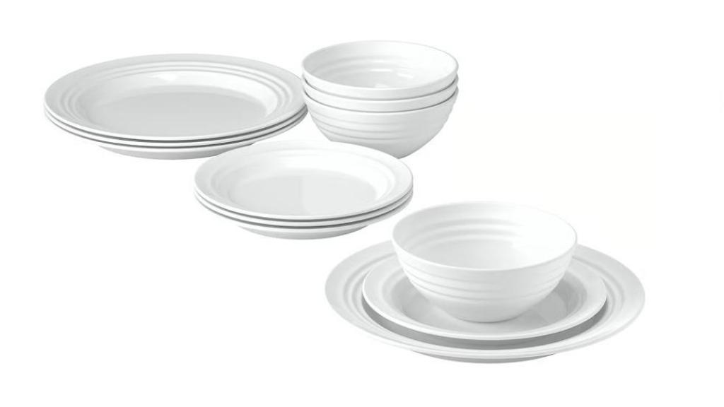 Vajilla 12 piezas.