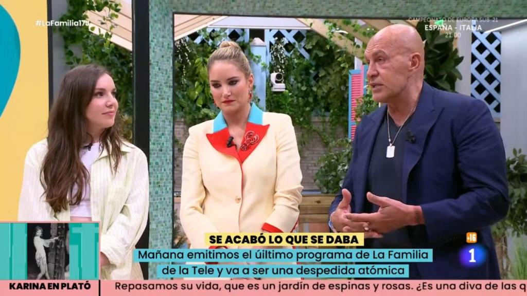 Kiko Matamoros en 'La familia de la tele'.